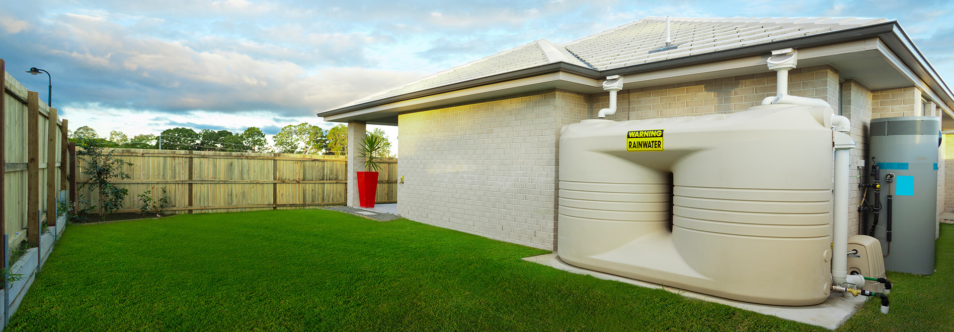 Residential rainwater cistern Residential rainwater cistern