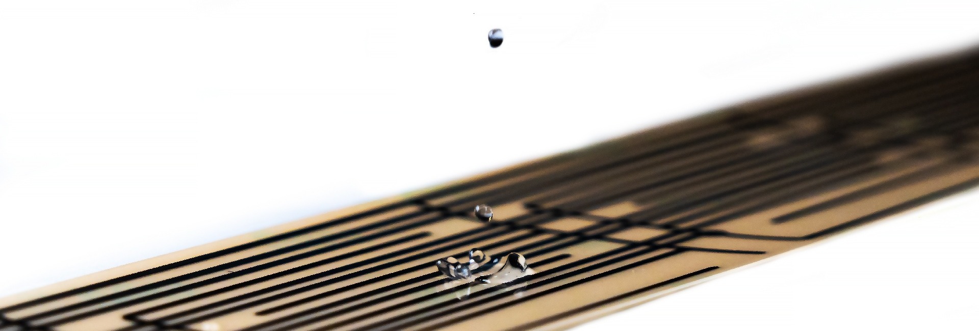 A droplet on LAIIER's Severn sensor
